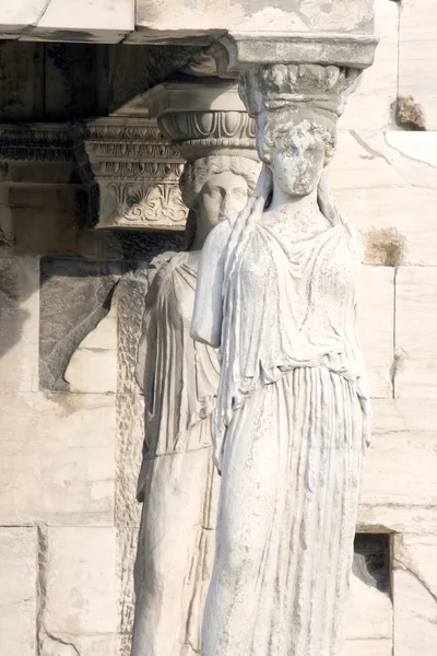 Акрополис Девичьи колонны — стоковое фото