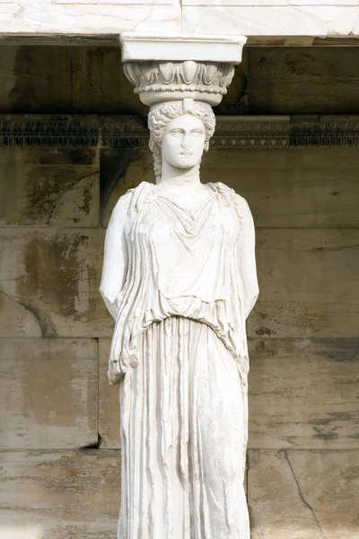 Acropolis Maiden Column — Stock Photo, Image