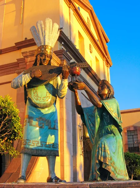 Статуя Керетаро — стоковое фото