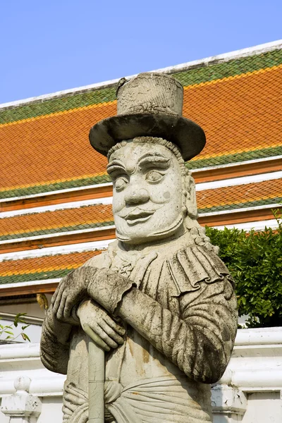 Wat pho stráž — Stock fotografie