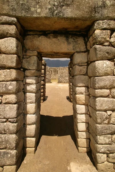 Μάτσου Πίτσου πόρτα — Φωτογραφία Αρχείου