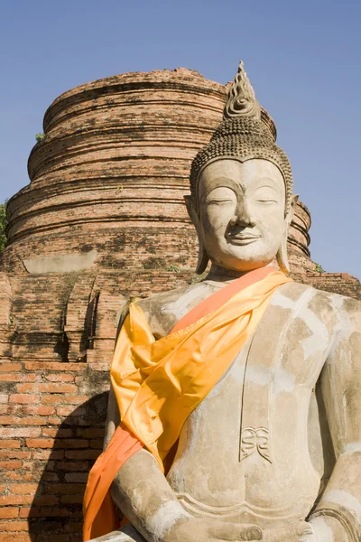 Wat Yai Chai Budddha —  Fotos de Stock