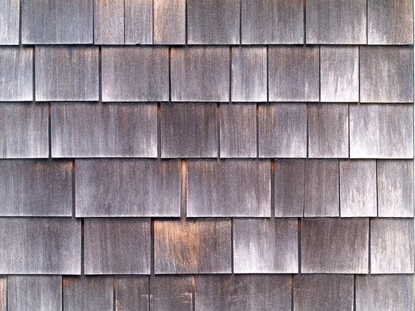 घराच्या बाहेर लाकूड टाइल भिंत — स्टॉक फोटो, इमेज