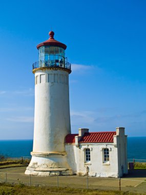 North Head Lighthouse on the Oregon Coast clipart