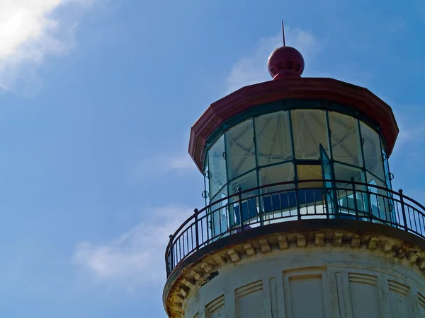 Північна глава маяк на узбережжі штату Орегон — стокове фото