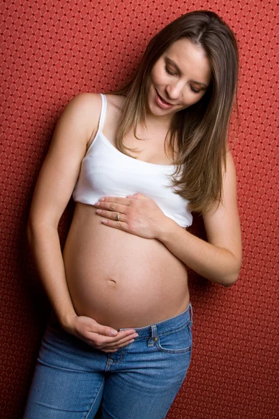 Femme enceinte — Photo