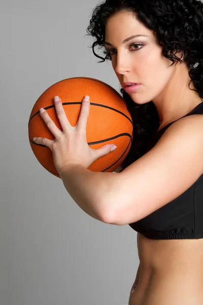 농구 여자 — 스톡 사진