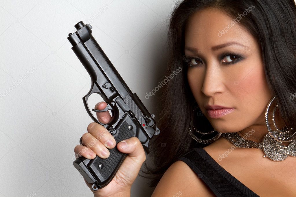 Sexy Gun Woman