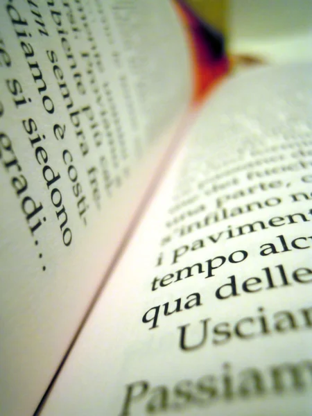 stock image Book in Italian Language