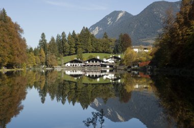 Zugspitze riessersee Bavyera Almanya