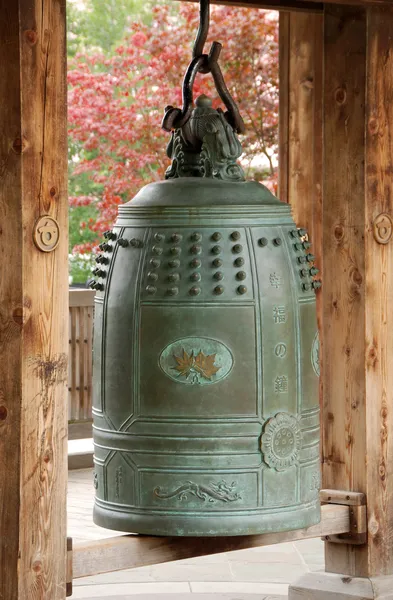 stock image Asian bell hanging