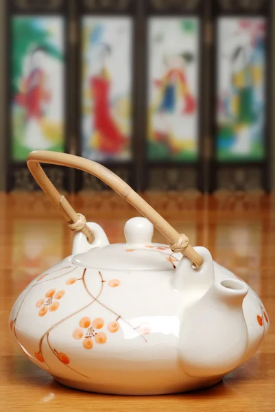 Dzbanek do herbaty Azji — Zdjęcie stockowe