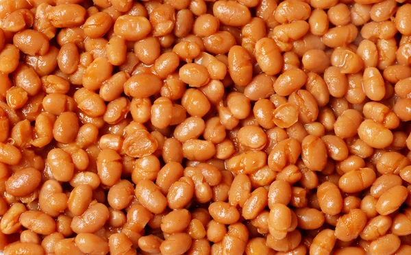 Pečené fazole pozadí — Stock fotografie