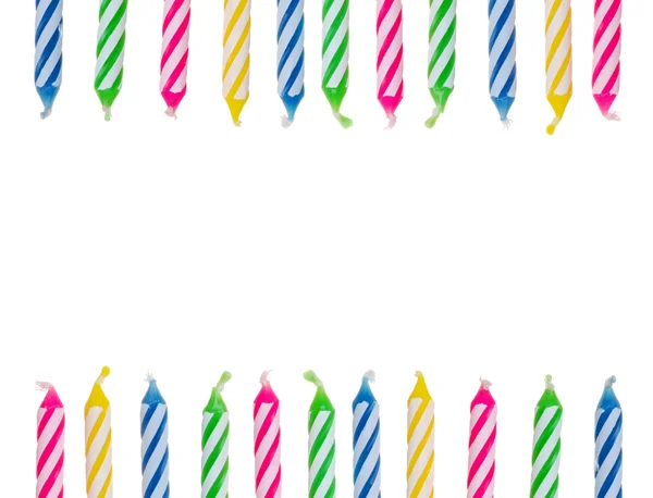 Birthday candle background — Stock Photo, Image
