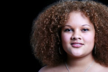 Afrikalı-Amerikalı kadın portresi