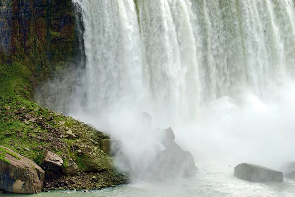 尼亚加拉大瀑布的右下角 — 图库照片