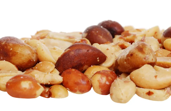 Closeup smíchané ořechy — Stock fotografie