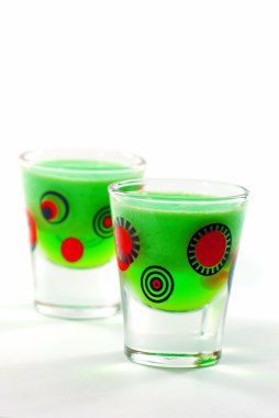 Lime jello Shooters clipart