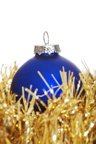 Nahaufnahme blaues Ornament — Stockfoto