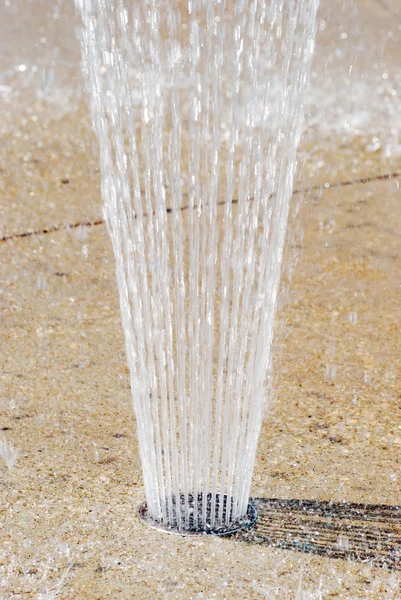 stock image Closeup of a water fountain