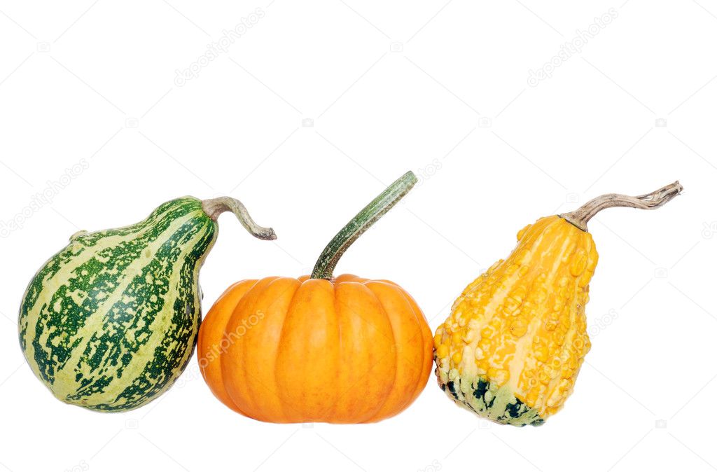 Three gourds