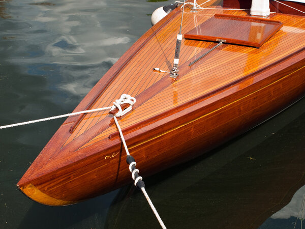 Sailboat bow