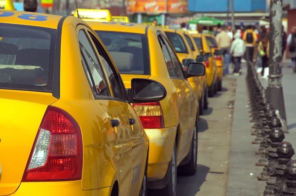Taxi line — Stock Photo, Image