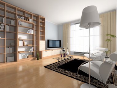 Room interior clipart