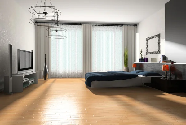 Interior of a bedroom — Stock Photo, Image
