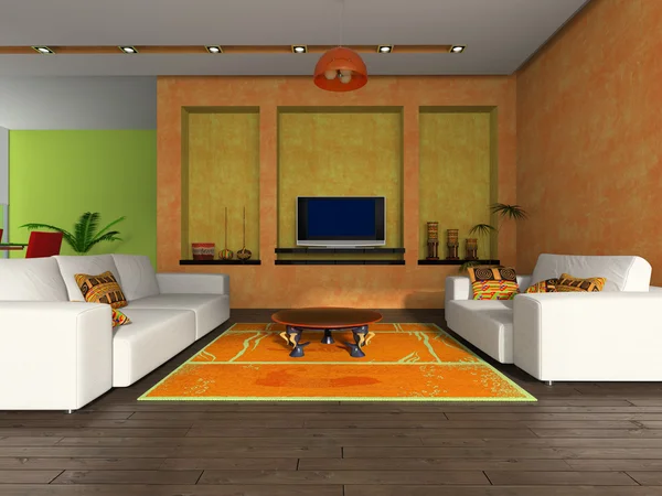 Modern interiör av rummet — Stockfoto