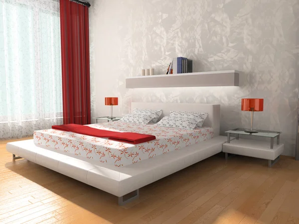 Interior of a bedroom — Stock Photo, Image