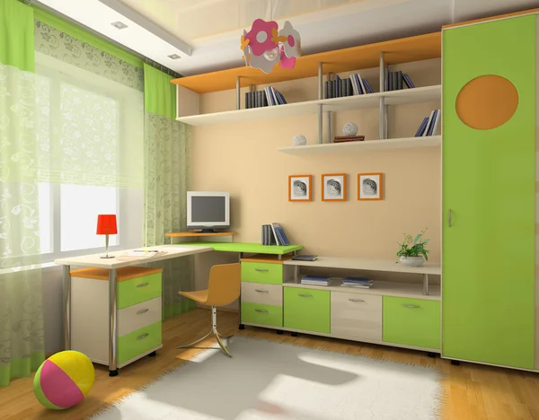 Interior of the baby office — Stock Photo, Image