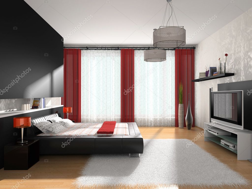 Interior of a bedroom