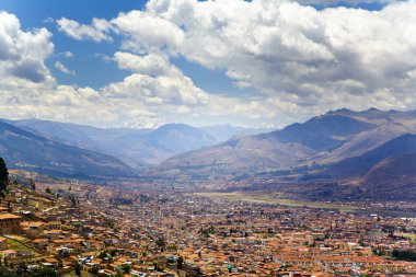 Cusco overlook clipart