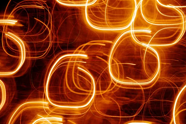 Абстрактные огни — стоковое фото