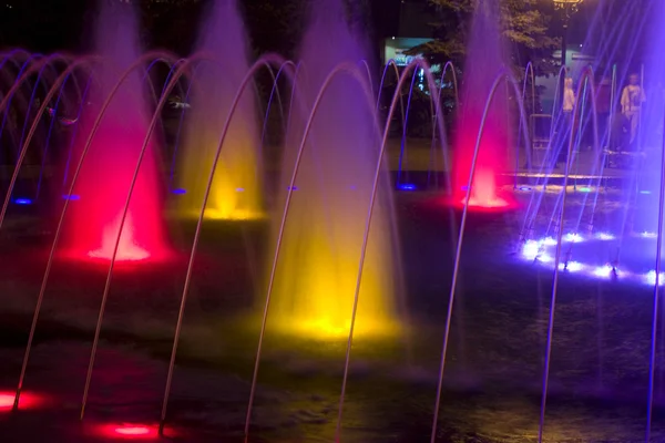 stock image Colorful fountain