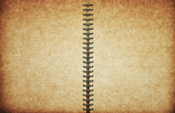 Pár naplementekorüres régi texturált notebook Jogdíjmentes Stock Fotók