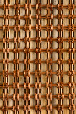 Background of rustic interlaced straw clipart