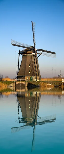 Ветряная мельница Нидерландов — стоковое фото