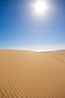 Desert dunes clipart