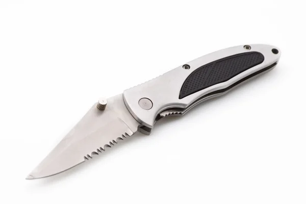 Pocket knife isolated on white — Stock Photo, Image