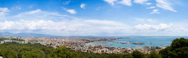 stock image Palma de Mallorca city panorama