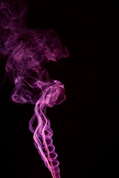Roze gekleurde rook — Stockfoto