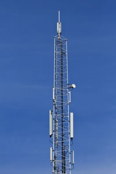 A tele-communications árboc Stock Kép