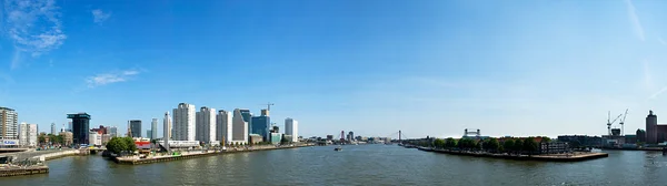 Панорамный вид на Роттердам — стоковое фото