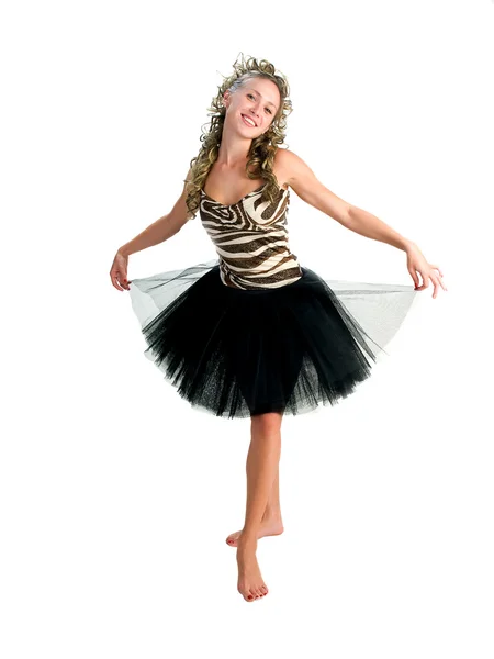 Ballerina atiitude — Stock Photo, Image