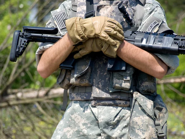 US soldier — Stock Photo, Image