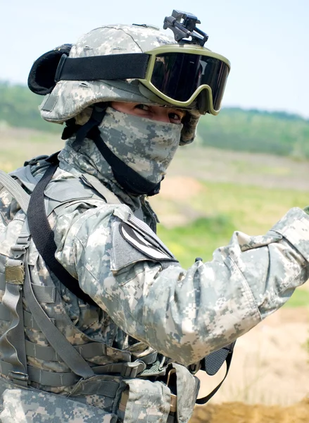 stock image US soldier