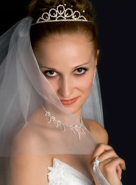 Bruden porträtt — Stockfoto