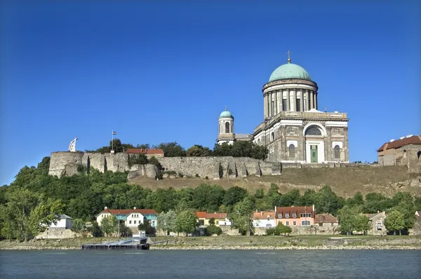在匈牙利，埃斯泰尔戈姆大教堂 免版税图库图片